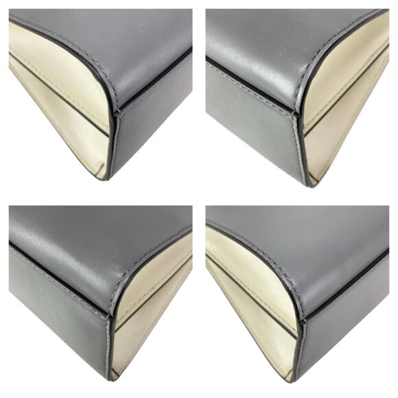 GUCCI Nimfair Gray Leather Handbag bran-796-090525 - Picture 6 of 16